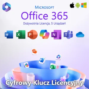 Microsoft Office 365 - 1 użytkownik - 5 urządzeń
