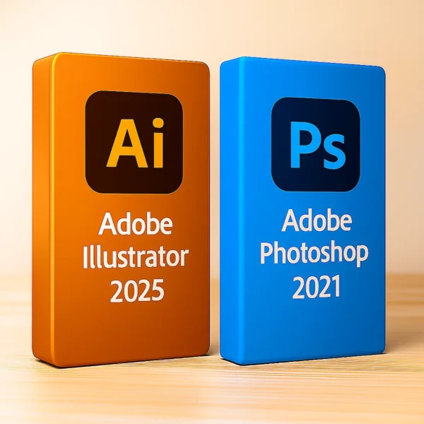 illustrator25_photoshop21 Illustrator 2025 + Photoshop 2021 I Windows