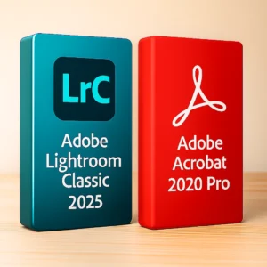 lightroomclassic25_acrobat20 Lightroom Classic 2025 + Acrobat 2020 Pro I Windows